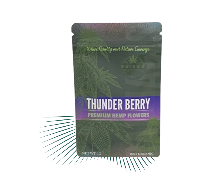 CBD Hemp Flower - Thunder Berry